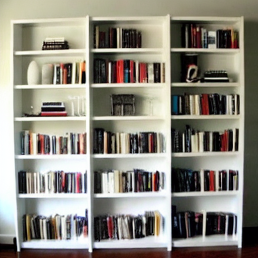 Standard bookshelves
