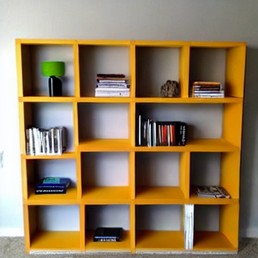 Cube bookshelves